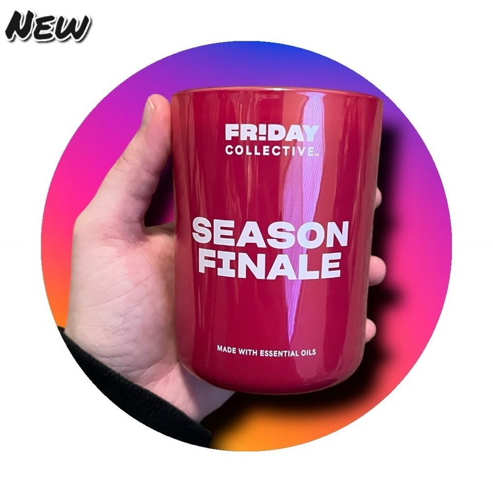 New FR!DAY COLLECTIVE “Season Finale” Candle – 8oz | Made with Essential Oils